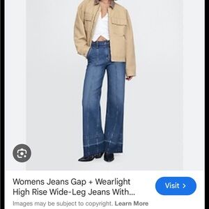 GAP High Stride Blue Denim Jeans